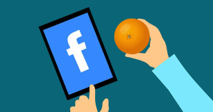 facebook + orange