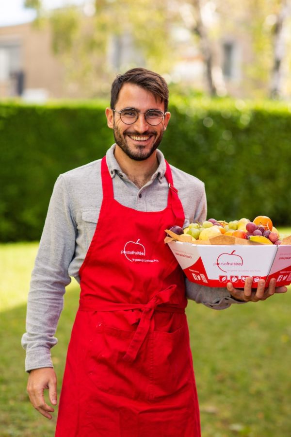 Corbeille de fruits pause fruitée