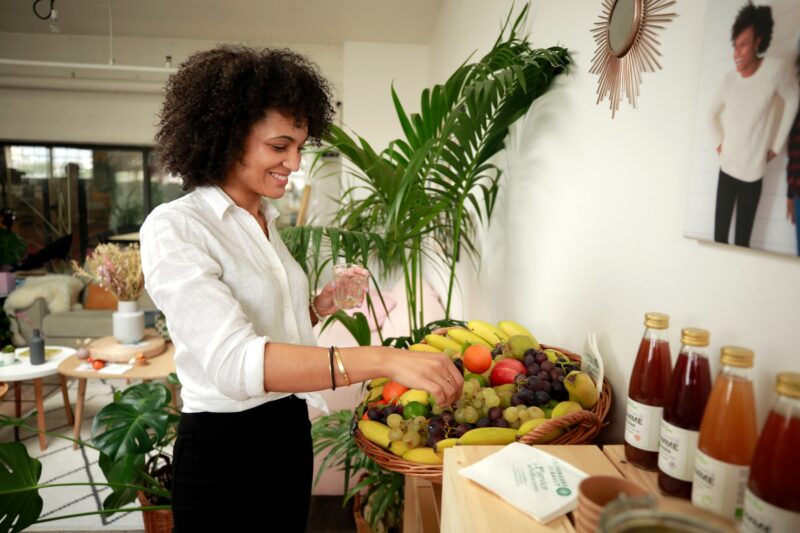 Fruits au bureau