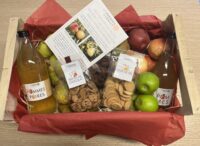 Photo de cagette festive