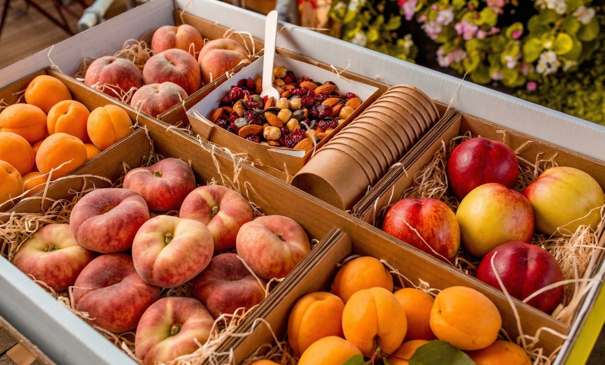 Box 100% fruits à noyaux